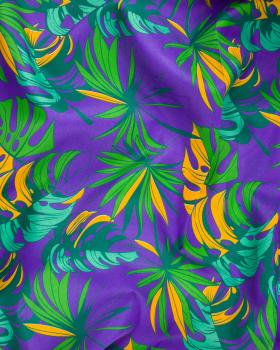 Polynesian fabric API Purple - Tissushop